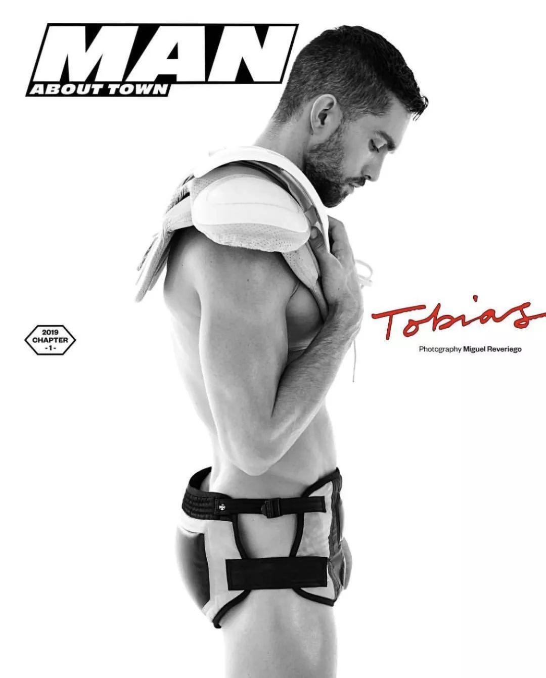 英国男刊杂志《Man about town》封面，这个阵容真的厉害！