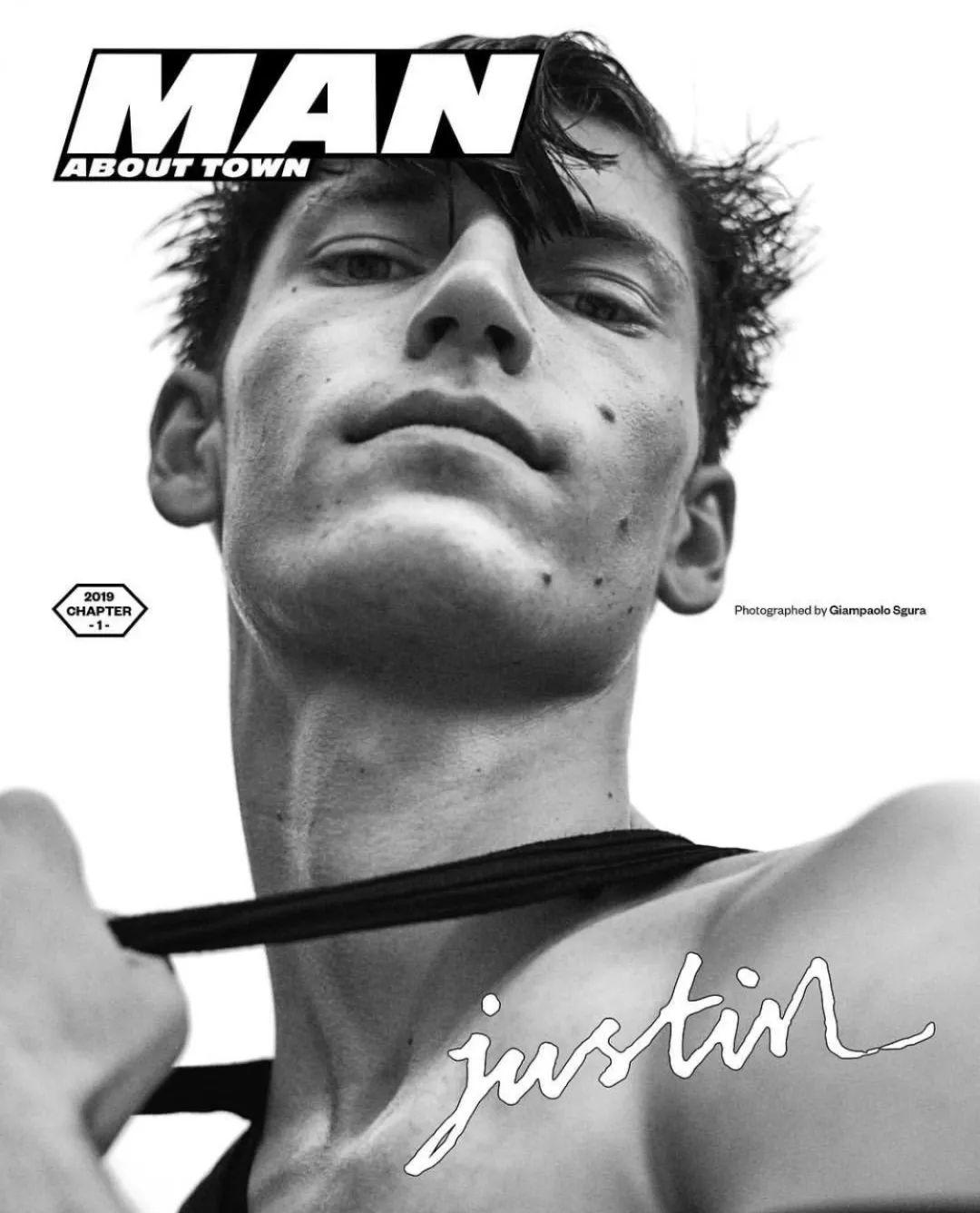 英国男刊杂志《Man about town》封面，这个阵容真的厉害！