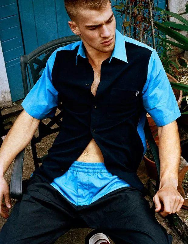 二十岁的肌肉系英国男模Matty Carrington，也太早熟了吧！