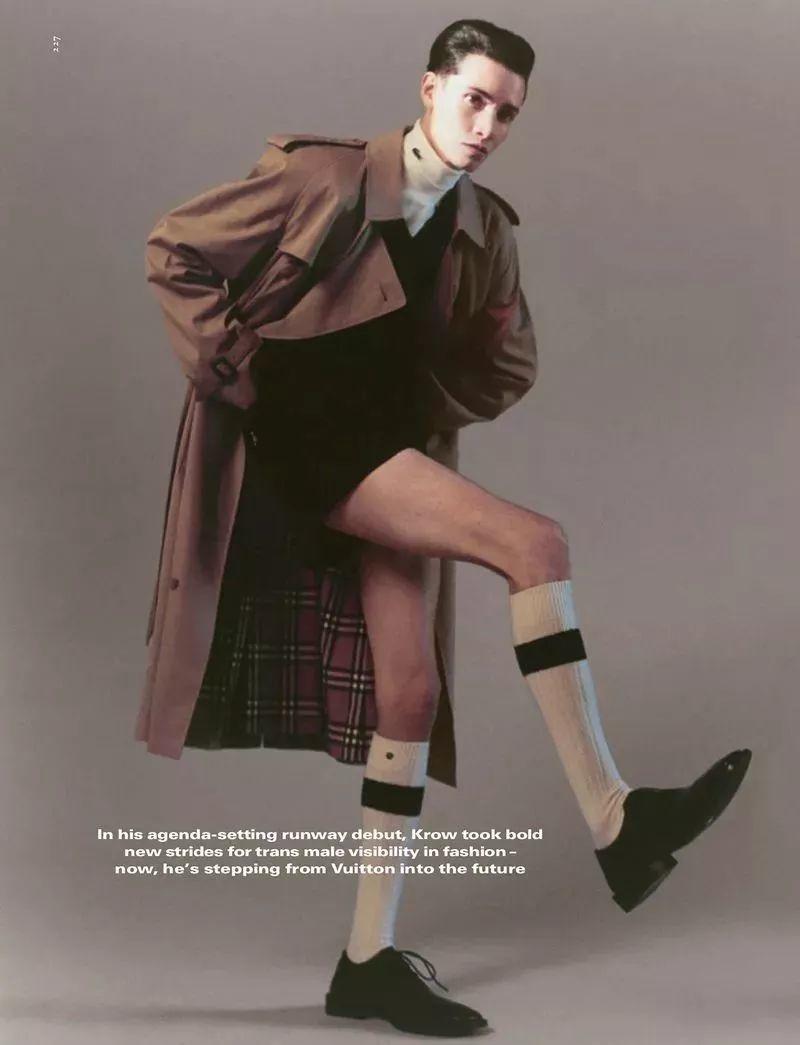 变性男模特Krow Kian迎来人生中第一封《Vogue》