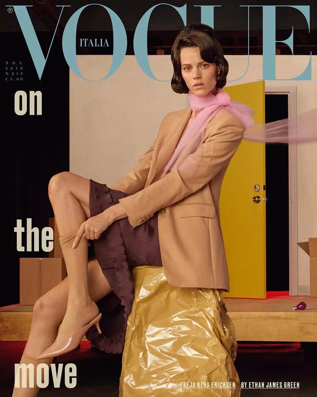 Vogue Italia封面大片里的五个男模，我都可以！