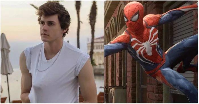 PS4「漫威蜘蛛侠」制服底下的精壮身材竟然是他 , 好帅！