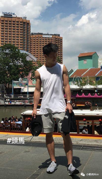 不愧是体育生！完美筋肉！香港超阳光运动男仔