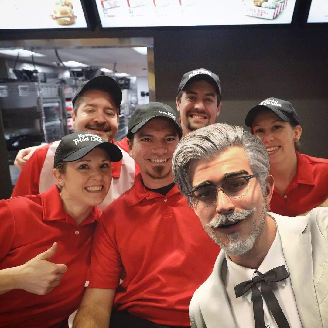 KFC新品居然是个男神，网友直呼帅翻了！