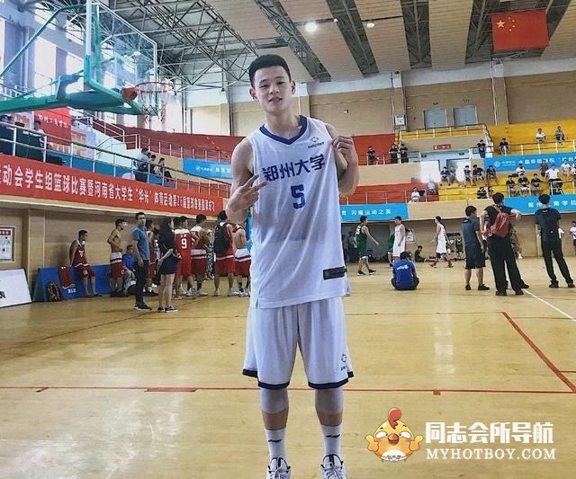 郑州大学187CM的校队篮球帅哥，又是一枚宝藏男孩 精选转载 第8张